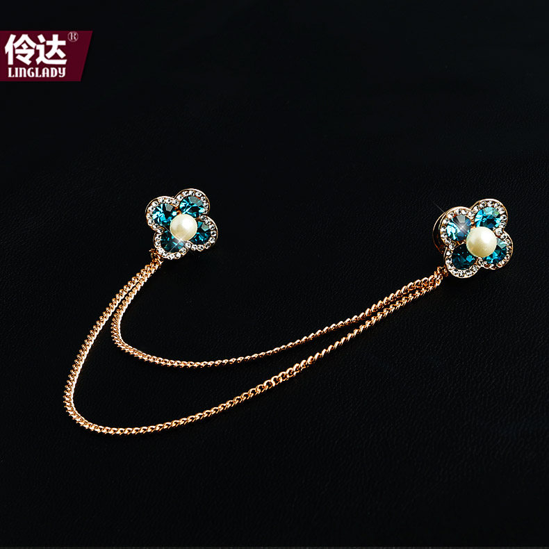 Broche femme LINGLADY en Zircon diamant - Ref 1176358 Image 15