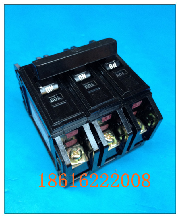 Shanghai people's old air switch CRB12 DZ12-60 3P 10A-60A molded case circuit breaker