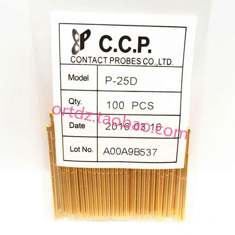 P-25D Taiwan Probe 7mm Thimble CCP China Probe 1 5mm Round Head Test Needle Quality Assurance