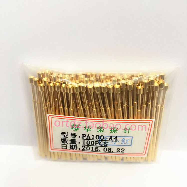 PA100-A4 Huarong Probe 7mm Spring Test Thimble 20mm Concave Head Gold Needle Quality Assurance