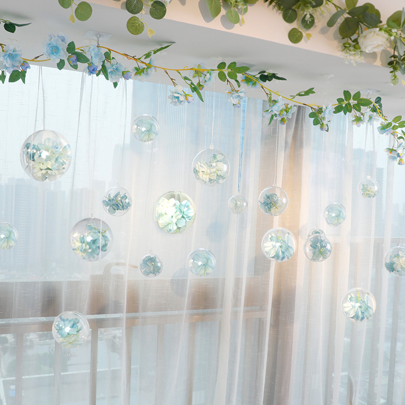 新鮮な幼稚園の空中ペンダント装飾部屋のペンダントシミュレーションクチナシのつる天井ベイウィンドウの壁の装飾