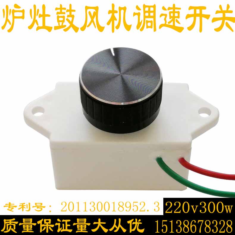 220V300w AC ventilator stovetop blower alcohol oil machine speed control switch motor stepless controller waterproof