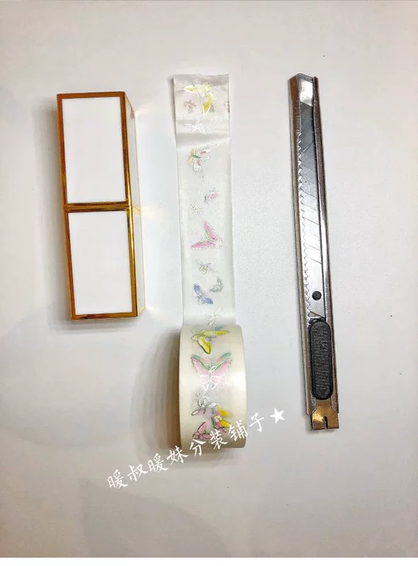 Tử Cấm City Taobao mô hình Yunhe mạ vàng hai màu và phân phối băng giấy Xianhe cổ tay gió tài khoản nhãn dán phim