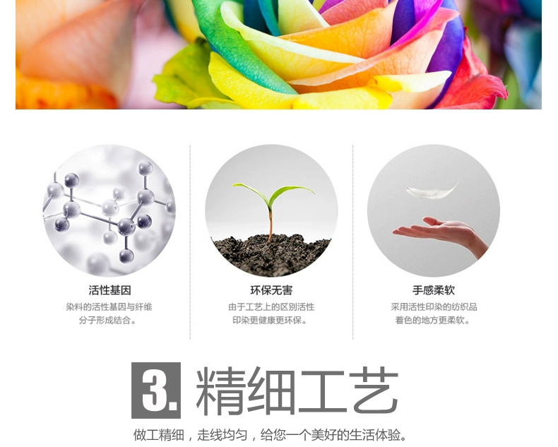 Bộ khăn trải giường bằng vải cotton đan chéo bốn mảnh vào mùa xuân và mùa hè và vỏ chăn ga gối đệm giường đơn và đôi 1,5 / 1,8m - Bộ đồ giường bốn mảnh