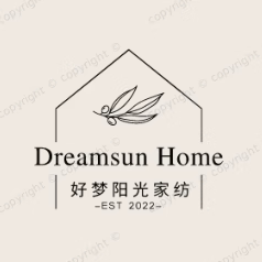 好梦阳光家纺的LOGO
