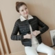 Cotton nhỏ nữ ngắn đoạn lông cừu áo khoác nữ mùa đông 2017 phiên bản Hàn Quốc mới của mùa đông nữ quần áo cotton nhẹ