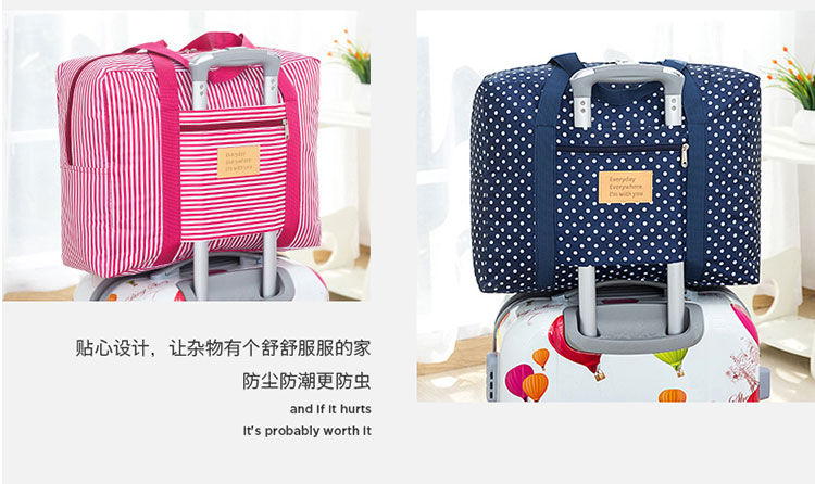 Du lịch kinh doanh túi lưu trữ quần áo không thấm nước quần áo túi duffel Oxford vải lớn xách tay lưu trữ túi phân loại túi vali keo du lich