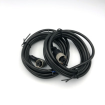 M12 Proximity photoelectric switch sensor aviation plug cable Elbow straight 5-core 4-core 3-core 2 meters 5 10 meters