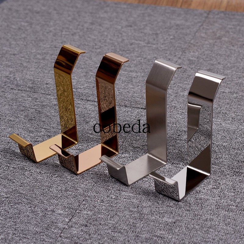 Hot selling stainless steel shoe rack men's and women's shoes display rack seven-character shoe bracket shoe store display display props