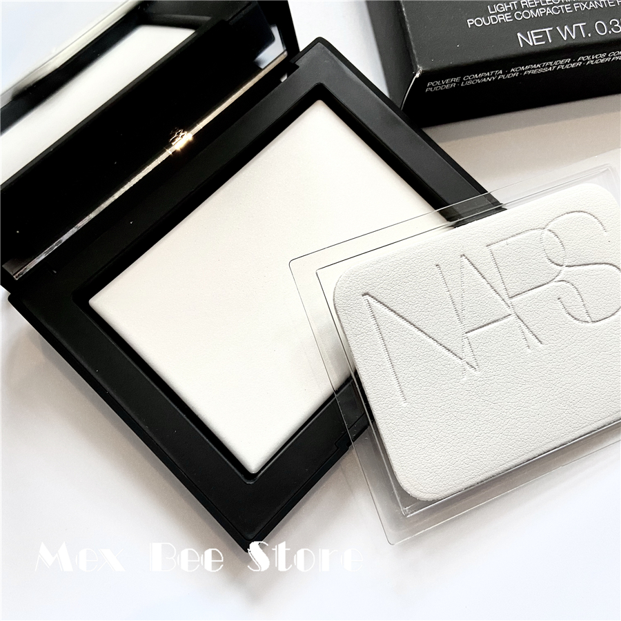 Narsna nude light transparent honey-set makeup powder cake with powder bashing control oil with makeup and matt fog surface grinding