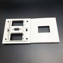 Type 86 vga socket panel mother to mother vga panel in-line VGA socket panel