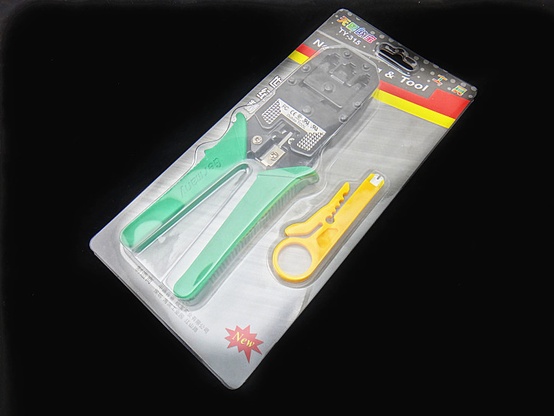 Tianguang Opel Triple Use Mesh Plug Line Clamp Network Telephone Crystal Head Press Line Clamp Strip Knife