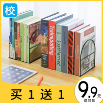 Desktop bookstore folder information book storage small bookshelf simple office desk iron block board