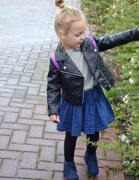 Blouson enfant en cuir PU - Ref 2159502 Image 14