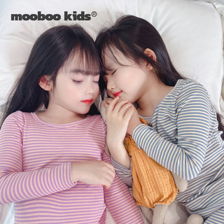 Striped pajama set home wear set