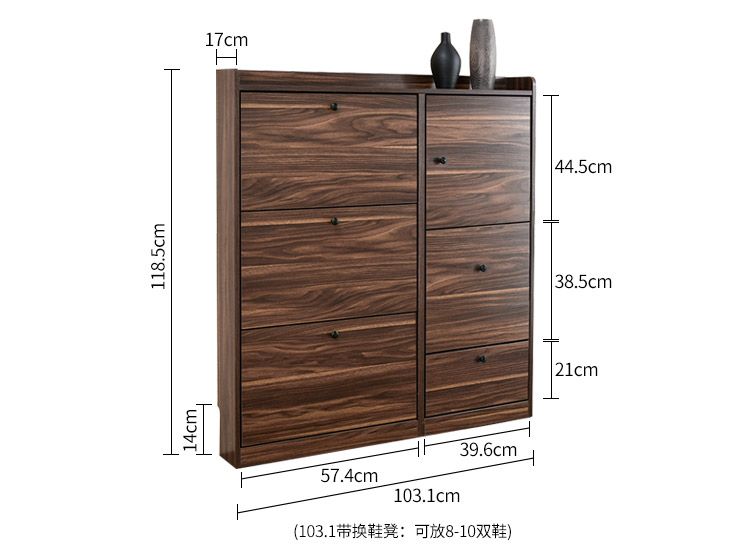 北欧17 cmスリムシューズキャビネット50 cm家庭用ドアダンプシューズラック入戸反転式玄関キャビネットシューズキャビネットスリムタイプ,タオバオ代行-チャイナトレーディング