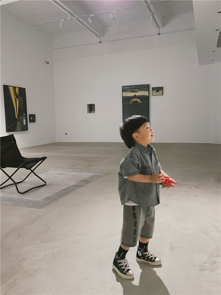 MINIV KIDS maple sugar tin box~ super cool baby denim shirt denim shorts washed soft denim