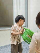 MINIV KIDS Little Athlete~Baby Cotton Yarn Wrinkle Shirt Childrens Summer Shirt Casual Top