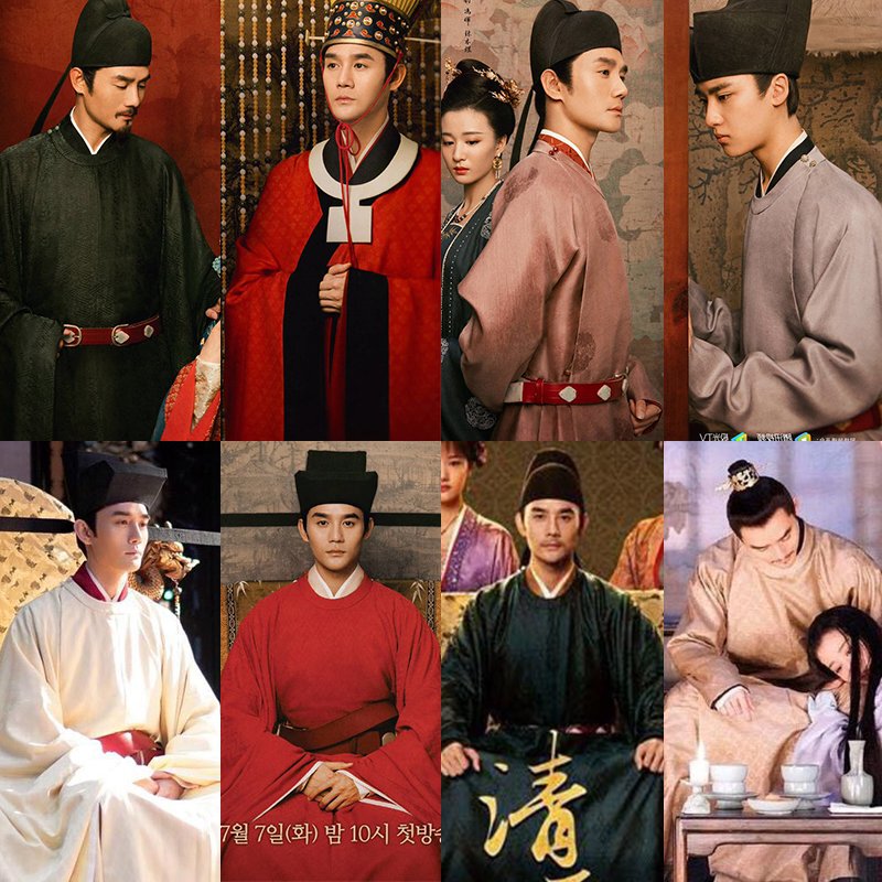 Qingpingle Wang Kai's Same Style Film and Television Costume, Ancient Costume of a Closed City, Song Dynasty Male Emperor, Official, Scholar Attire, Swordsman Performance Costume