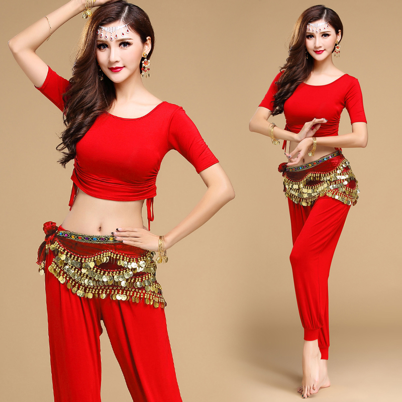 2022 new belly dance costumes beginners Chinese sleeves Skill Suits Indian Dance Costumes for the Costume Practice Suit