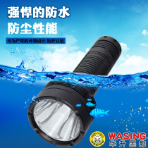 Huasheng Black Panther Strong Light Flashlight Rechargeable Outdoor Mini Portable led Home Light Super WFL-520