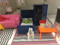 Ikea, игрушка, кукла, семейная мебель для спальни