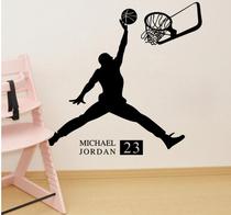 Character Pattern Bedroom Living Room Decorated Wall Stickup Sports Competitive NBA Jordan Bull Star Idol Stickleon