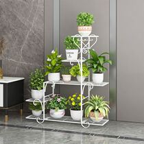 Flower Shelf Living Room 2021 New TV Cabinet Side Shelf Flowers Basin Rack Subnetting Red high-end Atmosphere Modern Brief