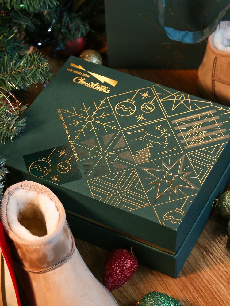 2021 Christmas gift gift box to send boyfriend New Year gift boxes Ins packaging boxes Sub-senior online Red Guys