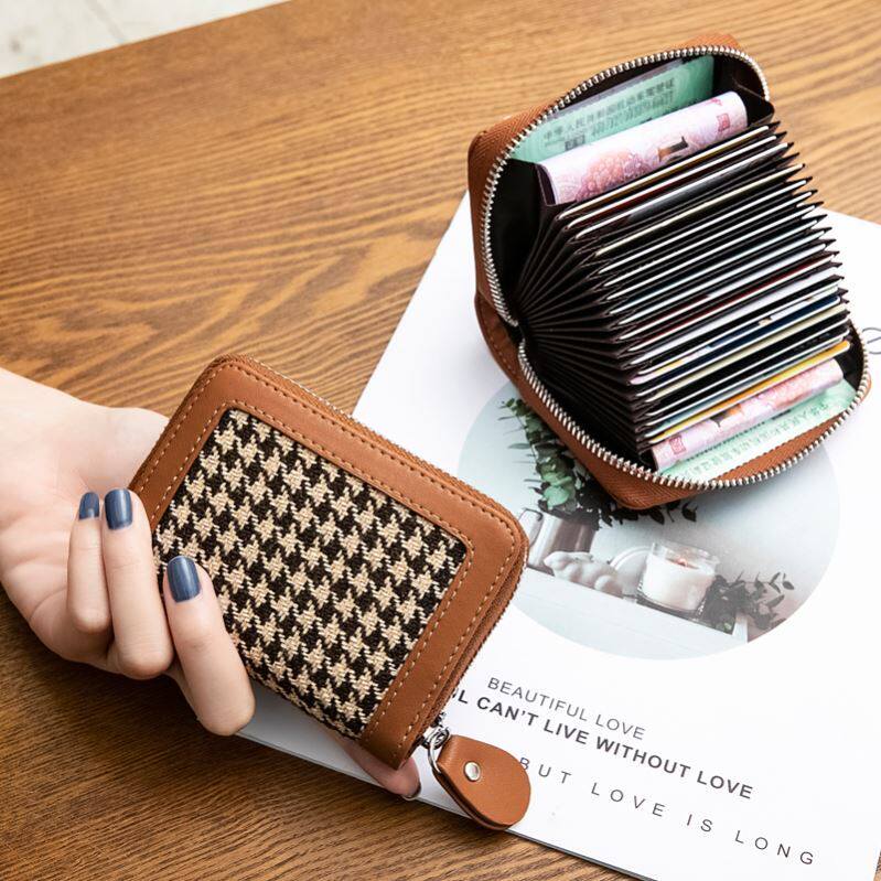 The cutting sleeve of the loaded card, the women's small crowddesign, is small and ultra slim multi-position fine upscale 2021-zero wallet