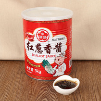 Seasoning Taiwan Niutou brand Red onion sauce oversized can 3kg more affordable manufacturers authorized sales original import