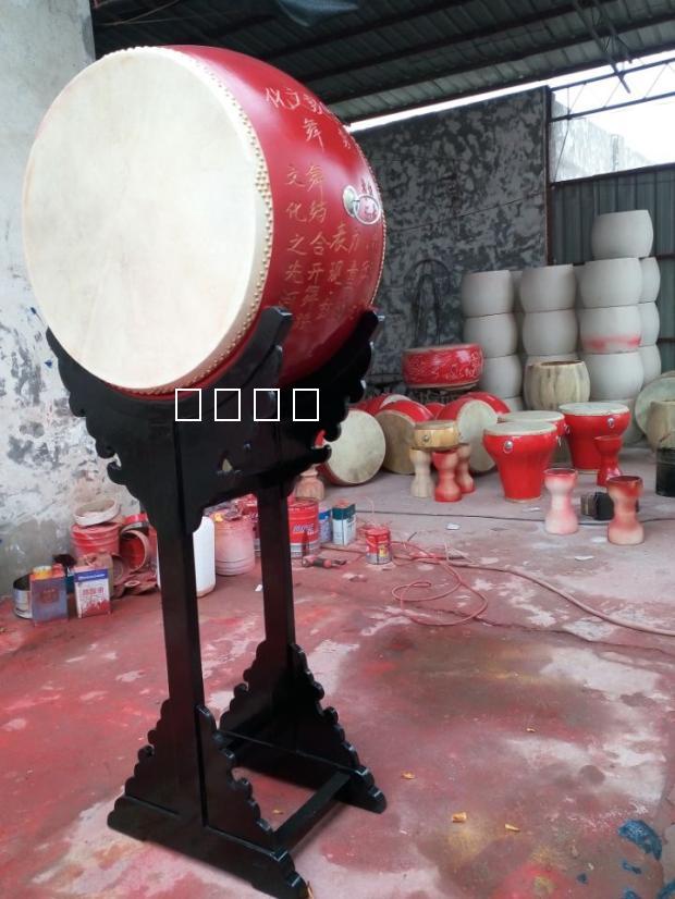 cowhide drum big drum war drum vertical drum temple drum solid wood shelf ancestral hall drum temple drum method drum