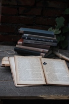 Hard leather hardcover old foreign documents antique book decoration book retro photography props (second store props shop)