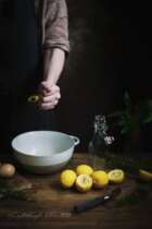 Dark background cloth still life food shooting props cloth napkin tablecloth (second store prop shop)