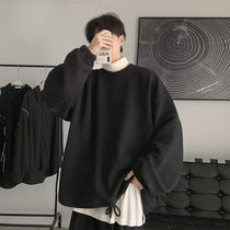 Spring clothing pullover sweater male personality student loose casual top 2021 New Korean trend ins coat