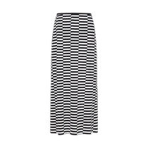 (Art Workshop) Marsfield 2024 new summer fashion OKeeffe printed A-type plaid skirt