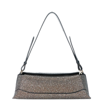 (Inspiration Match) Masfiel 2024 Summer New Product Golden Yellow Geometric Design Detachable Strap Handbag