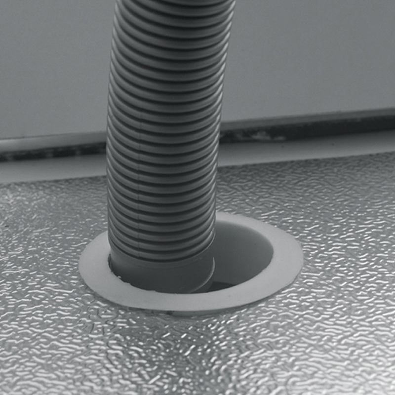 VASE round integral cabinet Lower water pipe sealing edge sink cabinet piping accessories integral cabinet holes plug holes lid hose fixer
