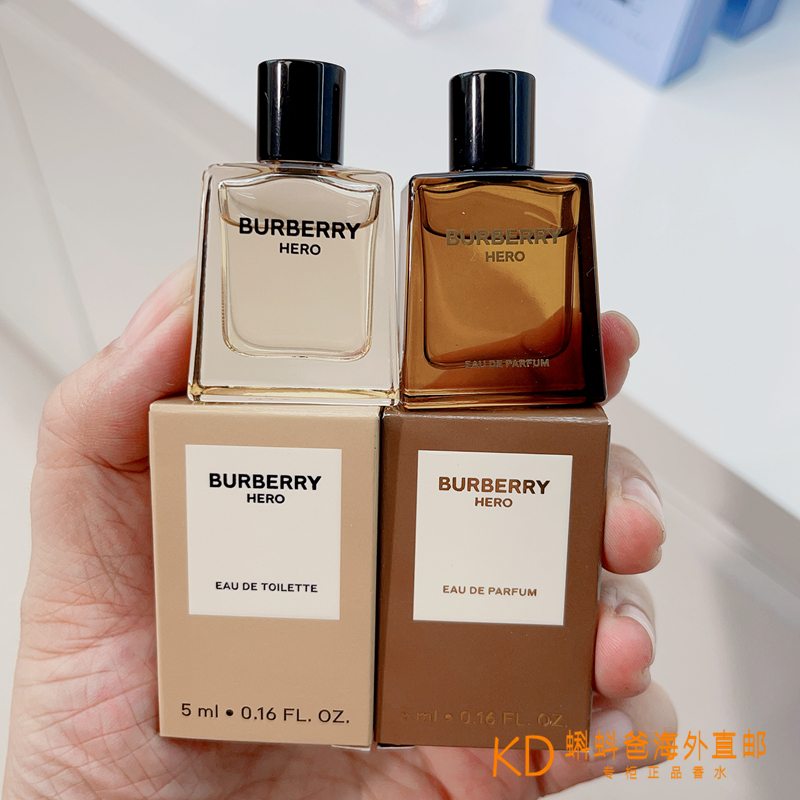 Burberry Hero Brave Heart Brave Hero Men's Perfume Original Sample