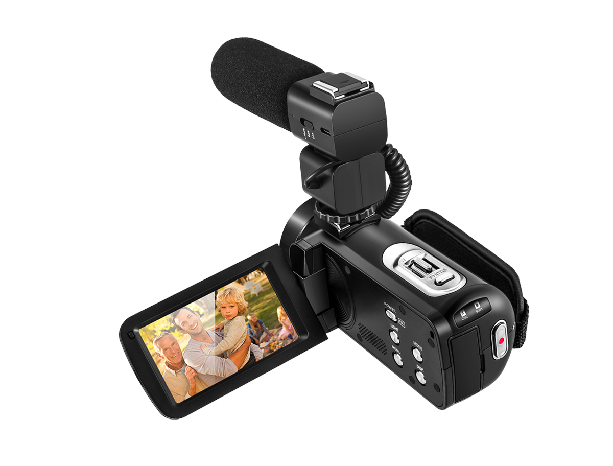 Camera ánh sáng kỹ thuật số Ordro / Ouda HDV-Z82 HD 4K ống kính góc siêu rộng kinh doanh đám cưới DV