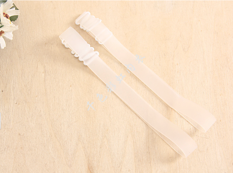 Trong suốt dây đeo vai áo ngực với dây đai vô hình silicone dây đeo vai vô hình không trượt đồ lót dây đeo vai