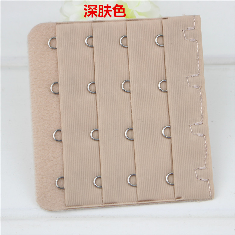 Bốn nút áo ngực mở rộng khóa đồ lót dài khóa lại khóa điều chỉnh khóa cộng với bốn ngực kết nối áo ngực khóa khóa ao lot