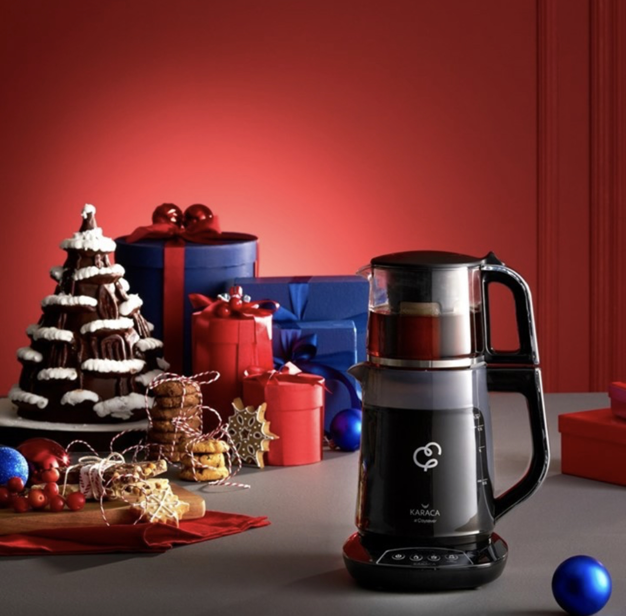 Turkish electric heating mother-in-law coffee pot teapot double-layer detachable household coffee pot