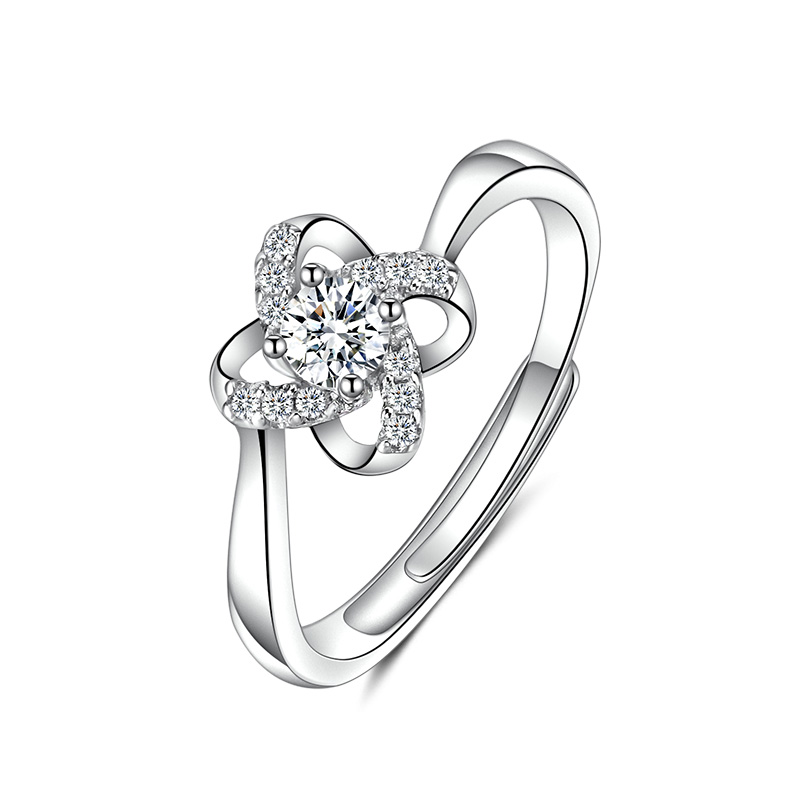 Bague Femme en Argenterie - Ref 3087162 Image 5