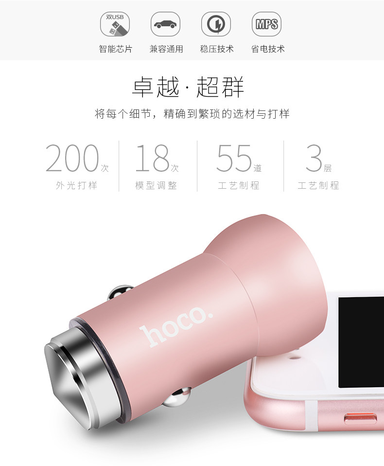 chargeur HOCO 2.1A, 2A - Ref 1301137 Image 7