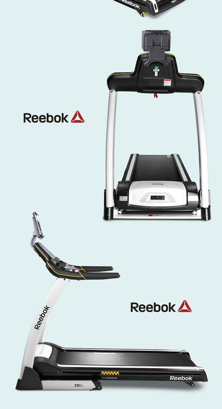 Reebok Máy chạy bộ Reebok mô hình nhà thông minh câm gấp sốc hấp thụ thiết bị thể dục thể thao máy đi bộ ZRN3 - Máy chạy bộ / thiết bị tập luyện lớn