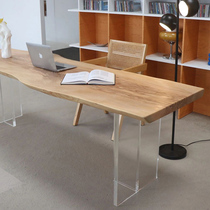 Simply modern all-solid wood learning table room household long-strip desk study room bedroom mix