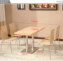 Suit bar giải trí nhà hàng đồ nội thất ghế dải trà sữa thịt nướng bàn nhà hàng phở bàn ghế kết hợp kinh tế - FnB Furniture chân bàn inox tròn