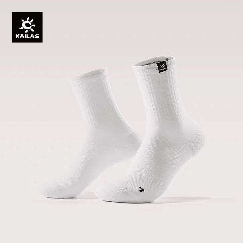 Kailas Fuga Outdoor Hiking Moisture-Wicking Breathable Neutral Mid-Cut Sports Socks (Pack of Two) Kailas Fuga Outdoor Hiking Moisture-Wicking Breathable Neutral Mid-Cut Sports Socks (Pack of Two)