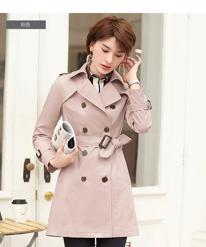 Trench pour femme en Coton en Coton - Ref 3226870 Image 23
